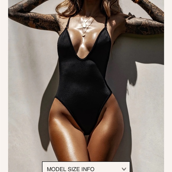 Gooseberry intimates blush/ nude one piece swimsuit - Picture 4 of 10